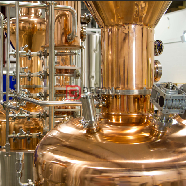 500L professionell kundanpassad kopparvodka Gin Distillery Machine Distillation / Destillation Equipment