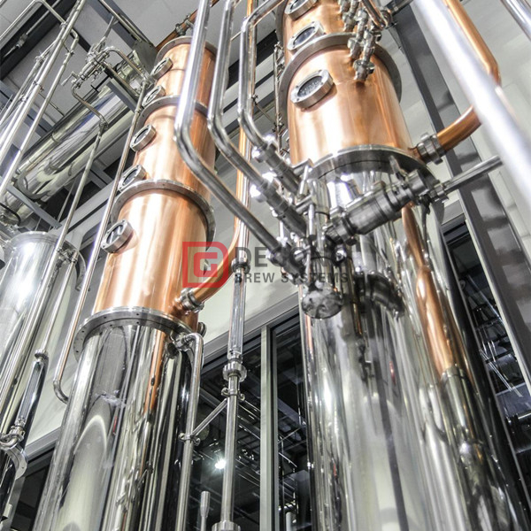 1000L Gin Whisky kommersiell destillationsdestilleriutrustning till salu