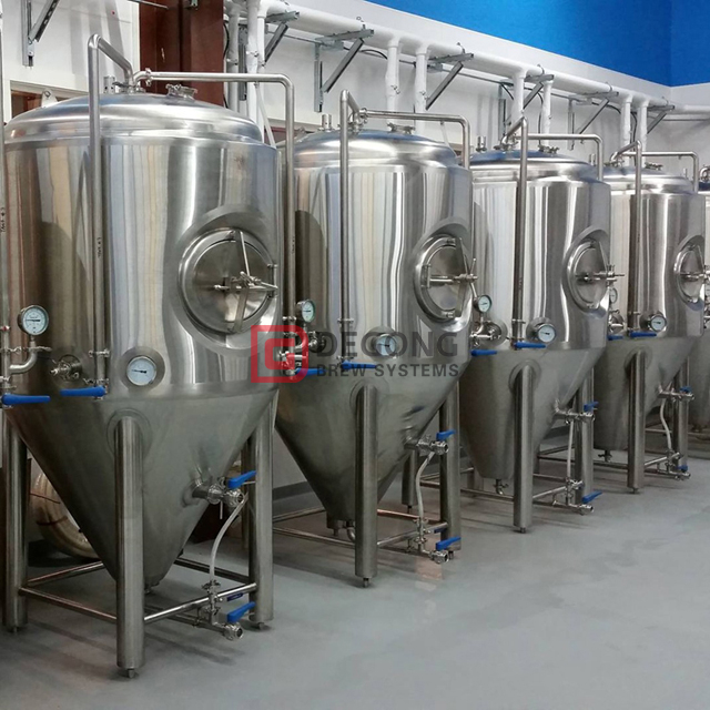 1000L nyckelfärdigt projekt av bryggeri Customzied ölbryggningsutrustning Fermenteringsmaskin till salu