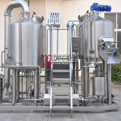 5bbl Brewhouse System Ölbryggningsutrustning Leverantör för överlägsen kvalitet Craft Beer