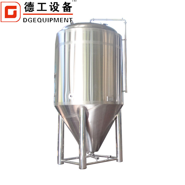 Industrial Beer Brewery Equipment 2000L Conical Cylinder Tank / Fermenter för Micro Brewery