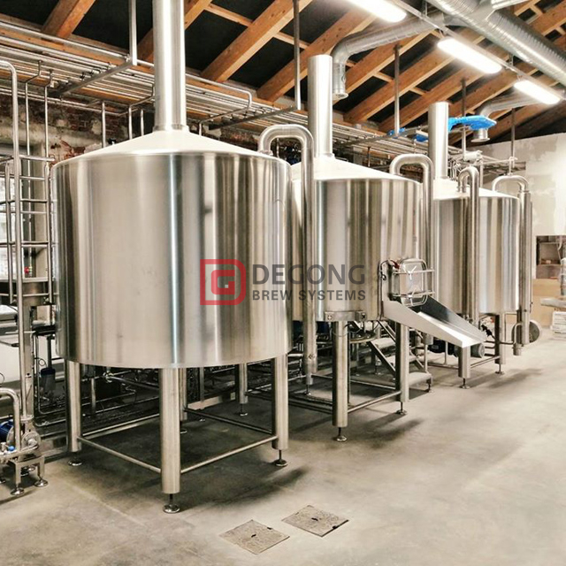7bbL Rostfritt stål / koppar ölbryggningsutrustning Mashing Brewhouse System till salu