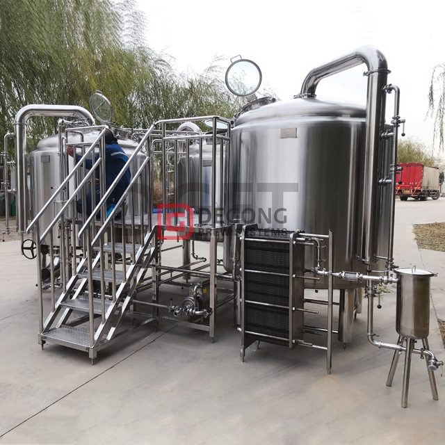 1000l kommersiell ölbryggningsutrustning Craft Beer Making Machine Conical Unitank Cost