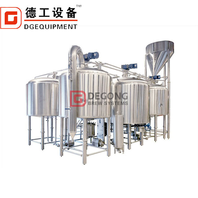 1500L Brewery Begagnade maskiner för industriell ölbryggningsutrustning i Chile