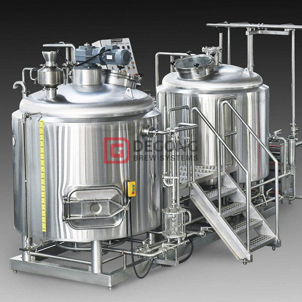 1500L professionell kommersiell nyckelfärdig bryggningsutrustning till salu