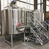 1500L 2/3/4 fartyg Öl Brewhouse Brewing System Brew Waterkokare för kommersiell begagnad ölbryggeriutrustning