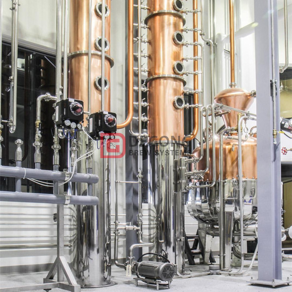 1000L Gin Whisky kommersiell destillationsdestilleriutrustning till salu