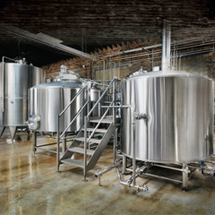 2000L Industrial Automated Steam Steam Heat Steel Steel Brewhouse till salu