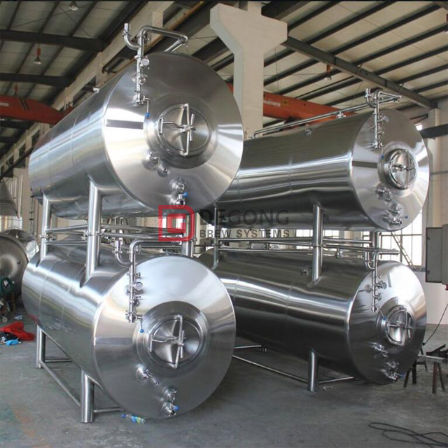 7bbl rostfritt stål kommersiellt hantverk öl horisontell lagring tank mognad tankar EURO till salu