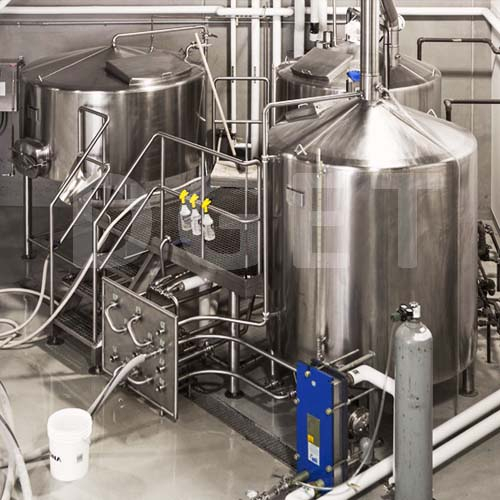 1000L Micro Brewery Equipment Beer Brewing System med CE UL-certifiering