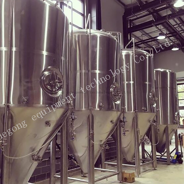 1000L rostfritt stål bryggeri kommersiell ölbryggningsutrustning fermentation tank leverantör
