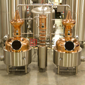 500L professionell kundanpassad kopparvodka Gin Distillery Machine Distillation / Destillation Equipment
