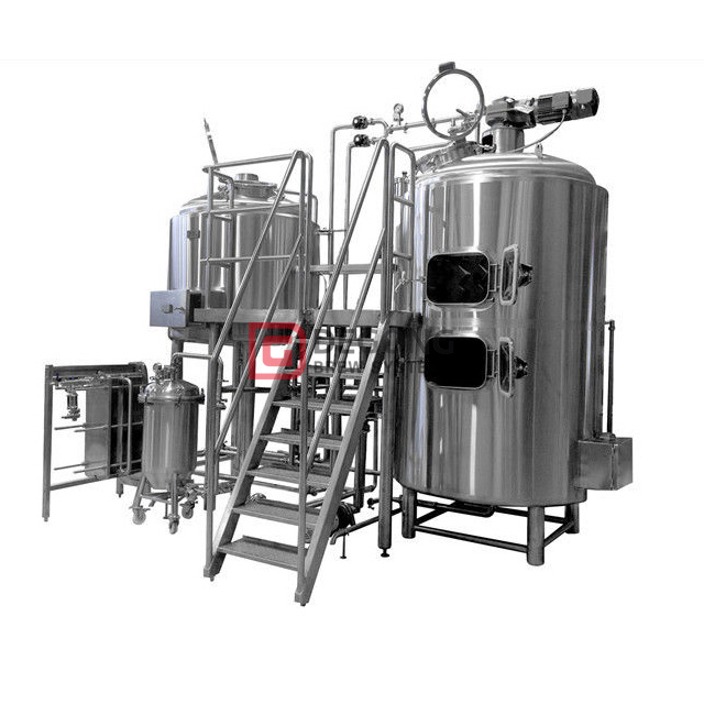 500L rostfritt stål bryggeriutrustning Prislista Micro Craft Beer Tillverkare Anläggning i Tyskland Berlin