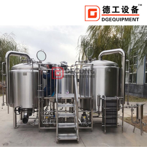 Bryggerianläggning 2000L industriell anpassningsbar rostfritt stålutrustning och maskiner för produktion av hantverksöl