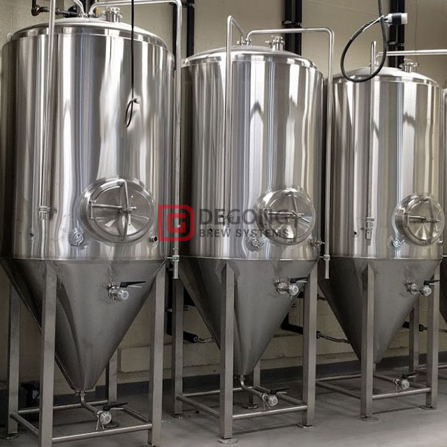 10BBL Jacket Beer Fermenter Conical New Customizable Brewery Equipment till salu Colombia