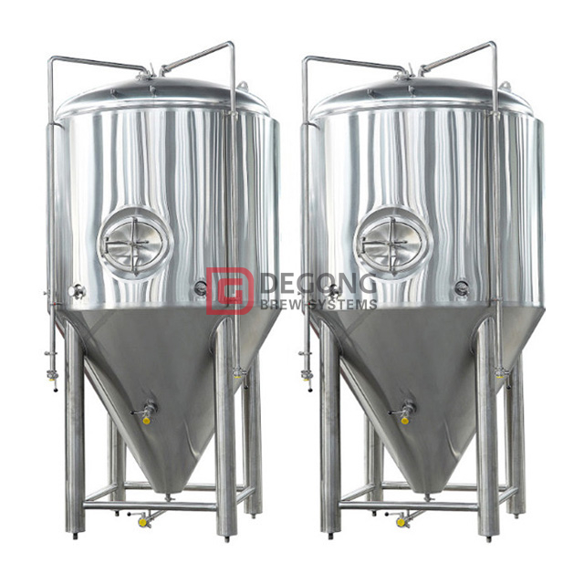 1000L jäsningsrostfritt stål 304 Craft Beer Brewery Plant Beer Brewing Equipment