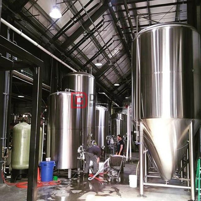 500L / 1000L / 1500L / 2000L nyckelfärdig ölbryggningsutrustning för bryggeri för bryggning av hantverköl