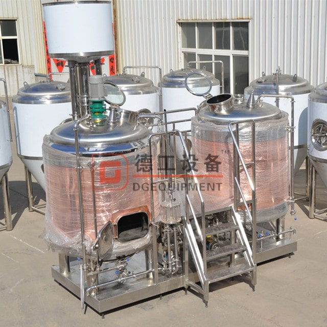 Nyckelfärdig 1000L ale lagerbryggningssystem ölfabrik kommersiell ölbryggeriutrustning