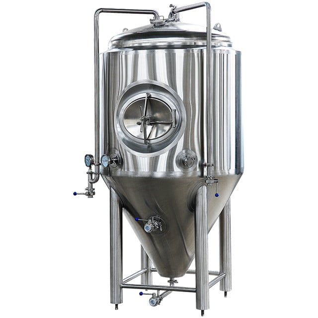 Rostfritt stål Universial Craft Beer Cylinder-konisk tankfermentor 1000L med Top / Side Hatch