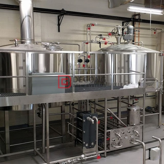 1000L automatisk ånga uppvärmd mikrobryggeri ölbryggningsutrustningstillverkare