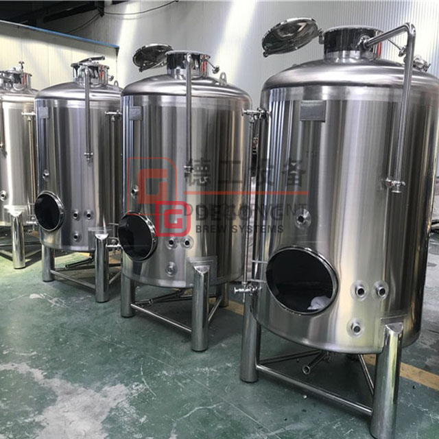 Craft Bryggeriutrustning 10HL rostfritt stål och exteriör med röd koppar automatisk ölbryggningsmaskin till salu