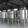 1000 liter Komplett kommersiell begagnad ölbryggning Fermenter Tillverkning Mikrobryggeri till salu