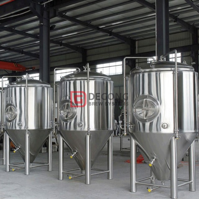 2000L rostfritt stål med dubbla mantlar anpassade Unitank / fermentationstankar till salu