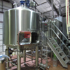 Rostfritt stål anpassad 2000L bryggeri utrustning hantverk öl installation i Sverige till salu