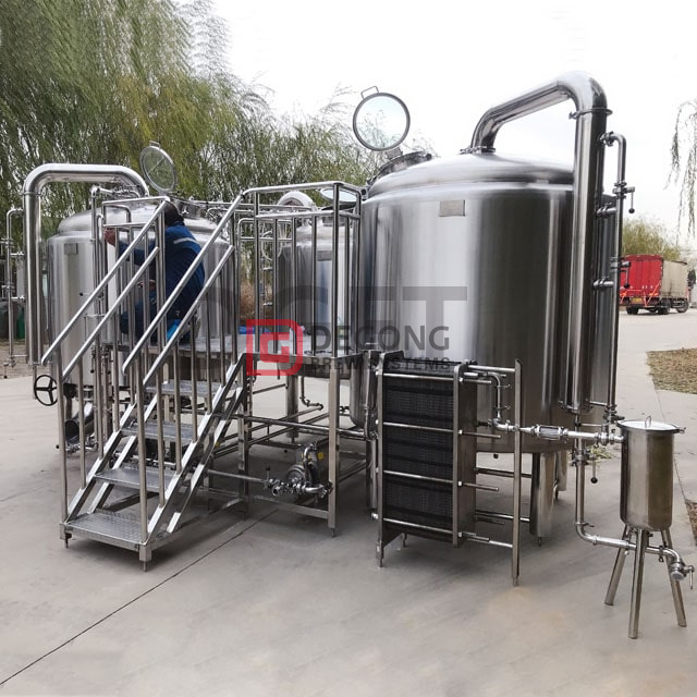 2000L Middle Scale Commercial Industrial Customizable Beer Brewing Tank Production Line