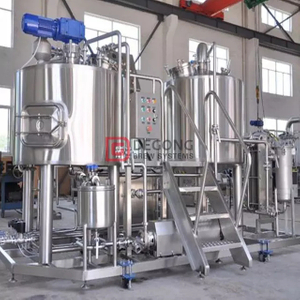 5BBL hantverk bryggningsutrustning rostfritt stål kommersiellt öl tillverkning maskin bryggerietillverkare
