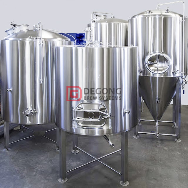 10HL kommersiell begagnad Brew Kettle Mash Lauter Tanks Rostfritt stål ölbryggningsutrustning