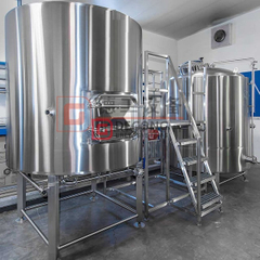 10BBL Halvautomatisk rostfritt stål kommersiellt bryggeri / personlig bryggpub utrustad ölbryggeriutrustning