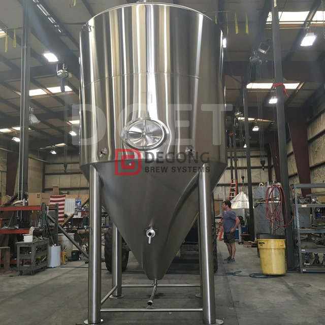 2000L anpassningsbar sidohakhål rostfritt stål konisk isobarisk tryck Fermentering Tank-Unitank