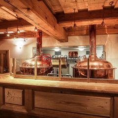 Red Copper Brewery Equipment 1000L Automatisk eller halvautomatisk ölbryggningsutrustning till salu i tavern