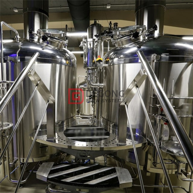1000L glödande bryggeriutrustning anpassad hög kvalitet rostfritt stål konstruktion till salu