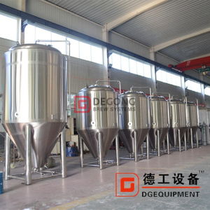 hantverk nyckelfärdig jacka 1000L ölfermenteringstank fermenteringsenhet till salu