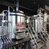 5BBL Craft Beer Brewery Stailess Steel Micro Beer Brewing Equipment with Electric & steam Heat
