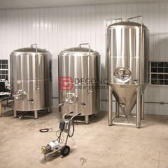 1000L Micro Beer Brewing Systems för Brewers Wanted Best Lager / ale Unitank Beer Fermenting Plant