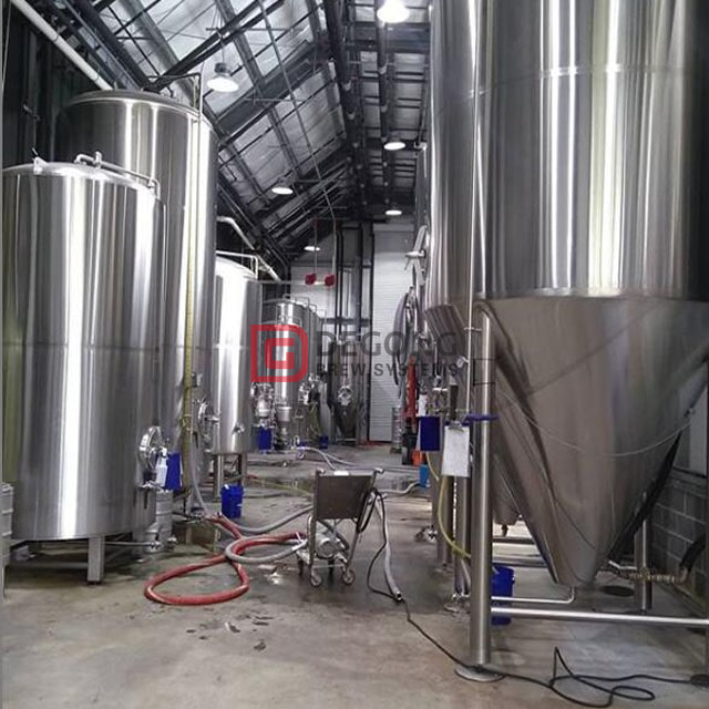 500L / 1000L / 1500L / 2000L nyckelfärdig ölbryggningsutrustning för bryggeri för bryggning av hantverköl